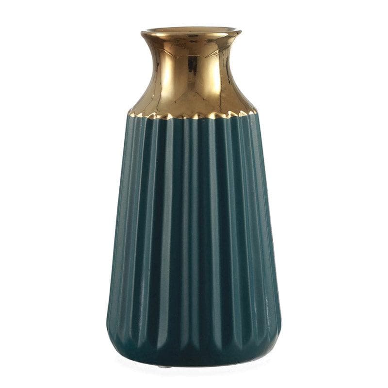 Buy Heather Ribbed Vase Vase from Vaaree