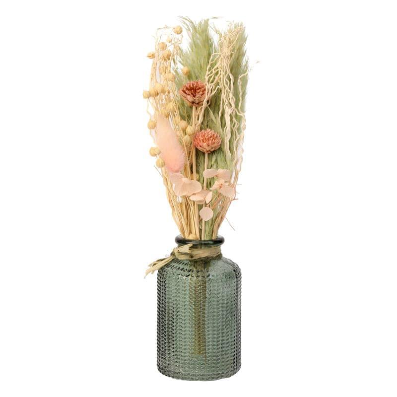 Buy Ivania Vase With Dry Flowers - Pink Vase from Vaaree