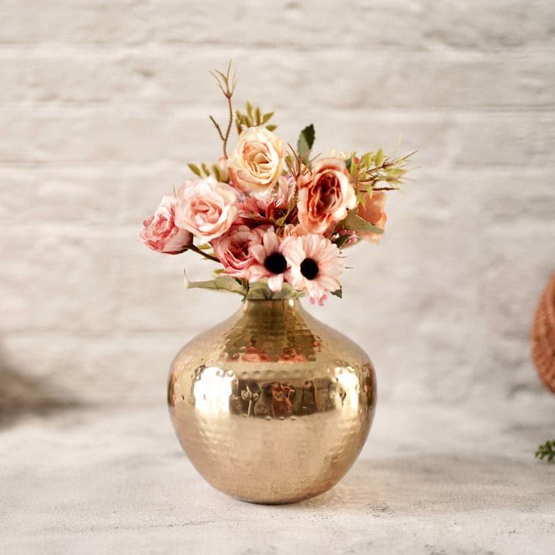 Buy Jemima Dora Metal Vase Vase from Vaaree