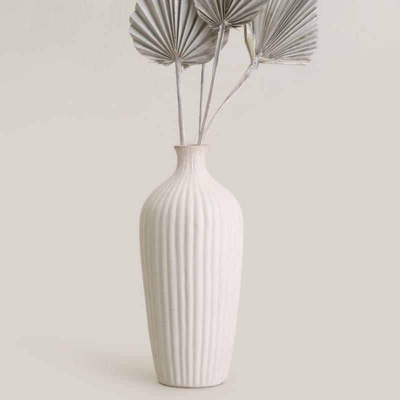 Buy Jude Jazz Vase - White Vase from Vaaree