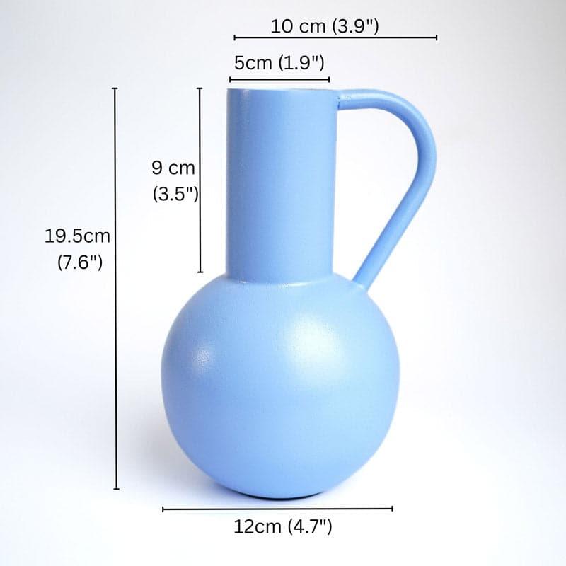 Vase - Jug Jolly Metal Vase - Blue