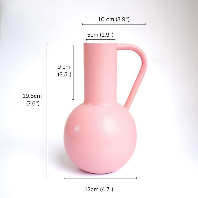 Vase - Jug Jolly Metal Vase - Pink