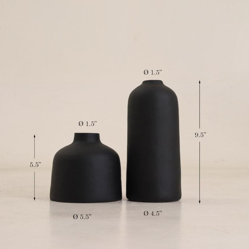 Vase - Kein Vase (Black) - Set Of Three