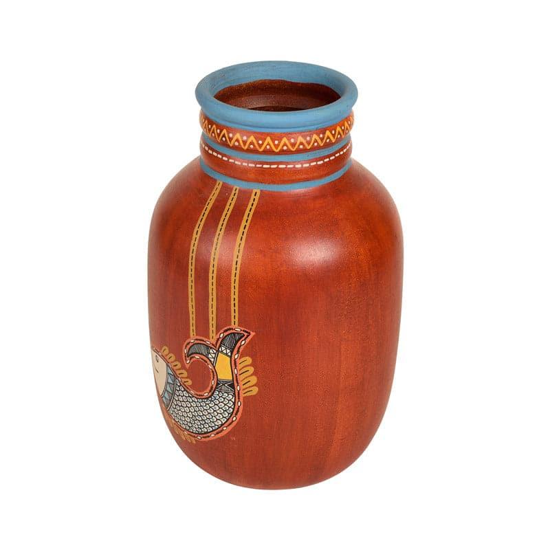 Buy Kishore Tribal Terracotta Vase Vase from Vaaree