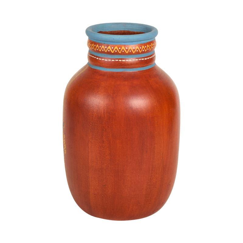 Buy Kishore Tribal Terracotta Vase Vase from Vaaree