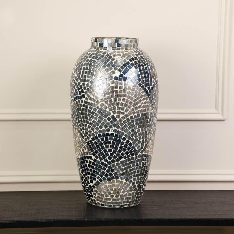 Buy Melaina Mosaic Oval Vase Vase from Vaaree