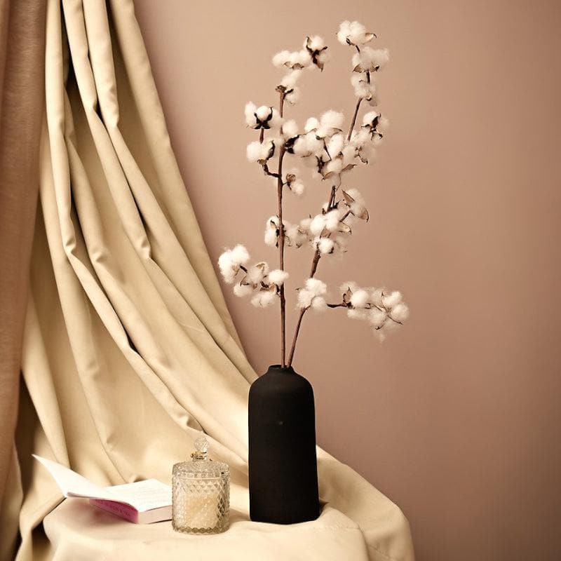 Buy Mesora Vase - Black Vase from Vaaree