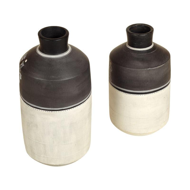 Buy Misa Terracotta Vase - Set Of Two Vase from Vaaree