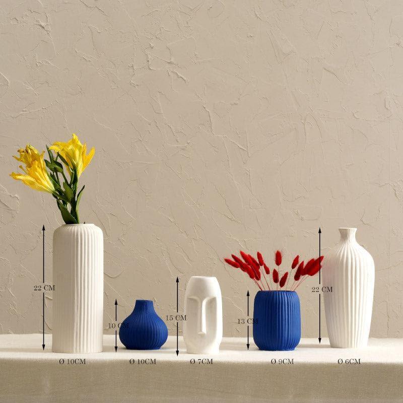 Buy Vase - Morocco Mist Vase - Set Of Five at Vaaree online