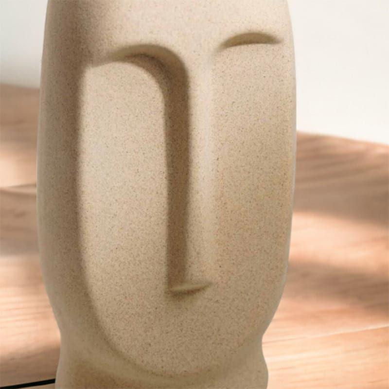 Buy Morrigan Vase - Beige Vase from Vaaree