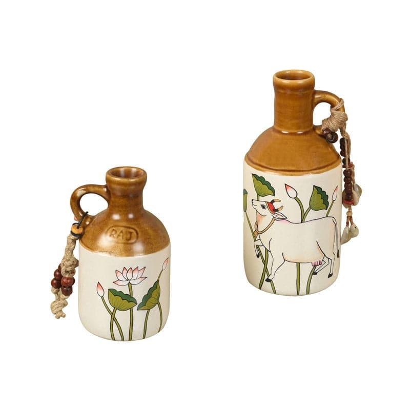 Buy Mysti Glow Vase - Set Of Two Vase from Vaaree