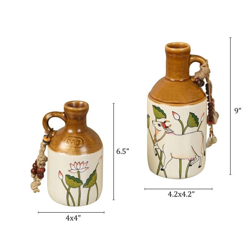 Buy Mysti Glow Vase - Set Of Two Vase from Vaaree