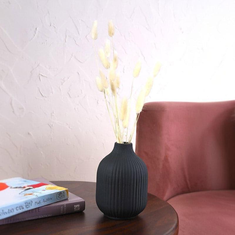 Buy Nezi Vase - Black Vase from Vaaree