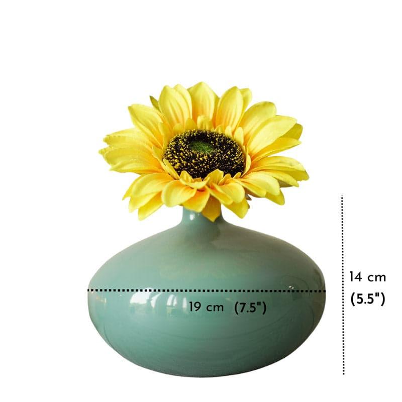 Buy Palento Posa Metal Vase Vase from Vaaree