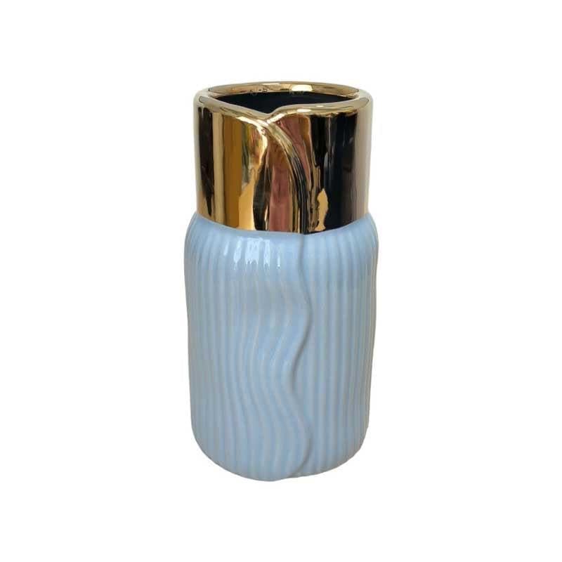 Buy Peculiar Pitcher Vase - Blue Vase from Vaaree