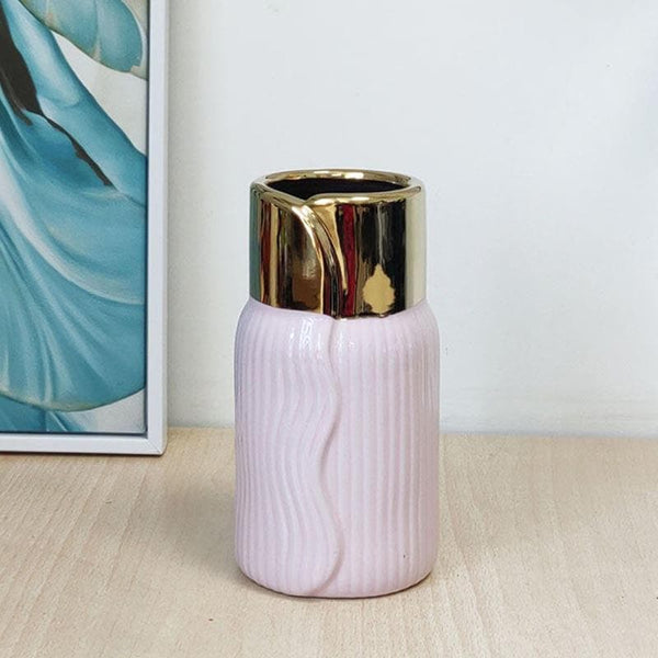 Buy Peculiar Pitcher Vase - Pink Vase from Vaaree