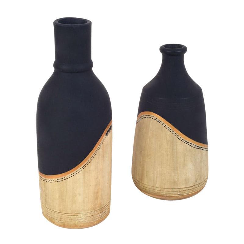 Buy Perata Bloom Vase - Set Of Two Vase from Vaaree