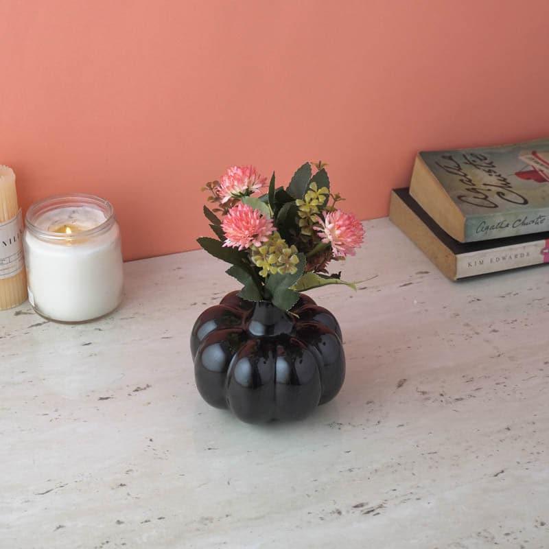 Vase - Pumpkin Vase - Black