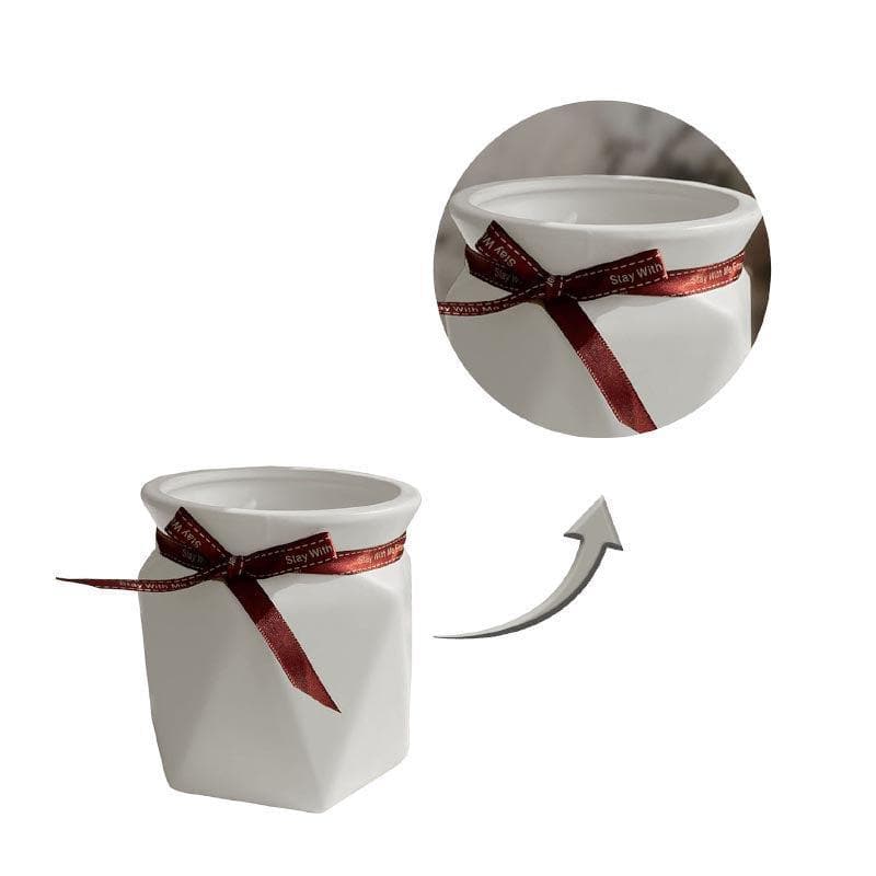 Buy Quirky Contours Vase - White Vase from Vaaree