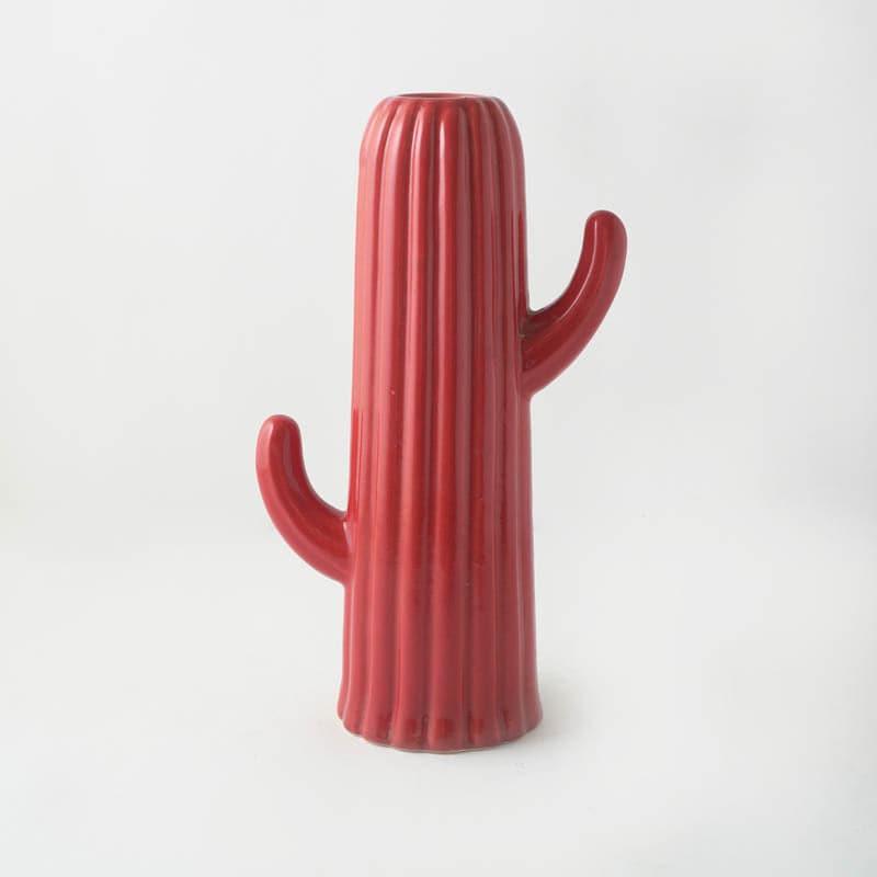 Vase - Red Cactus Vase