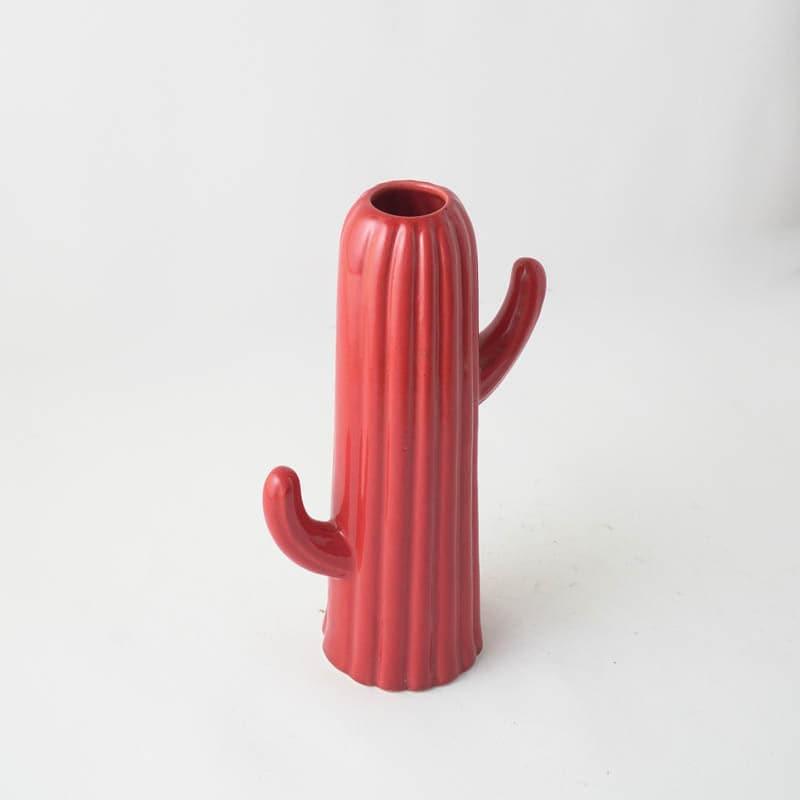 Vase - Red Cactus Vase