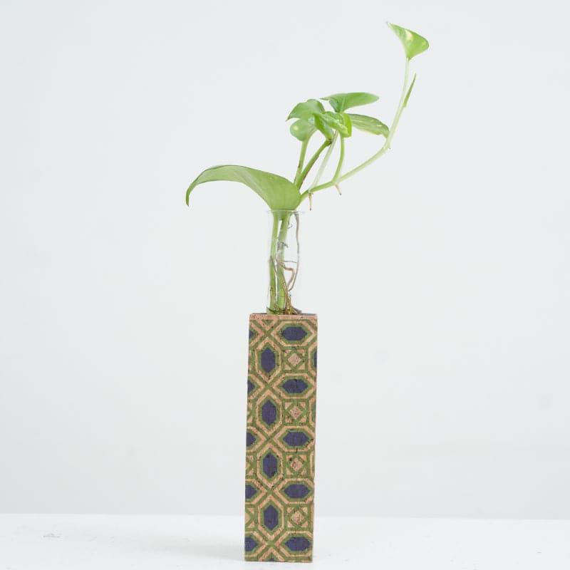 Buy Reema Cork Testube Planter Vase from Vaaree