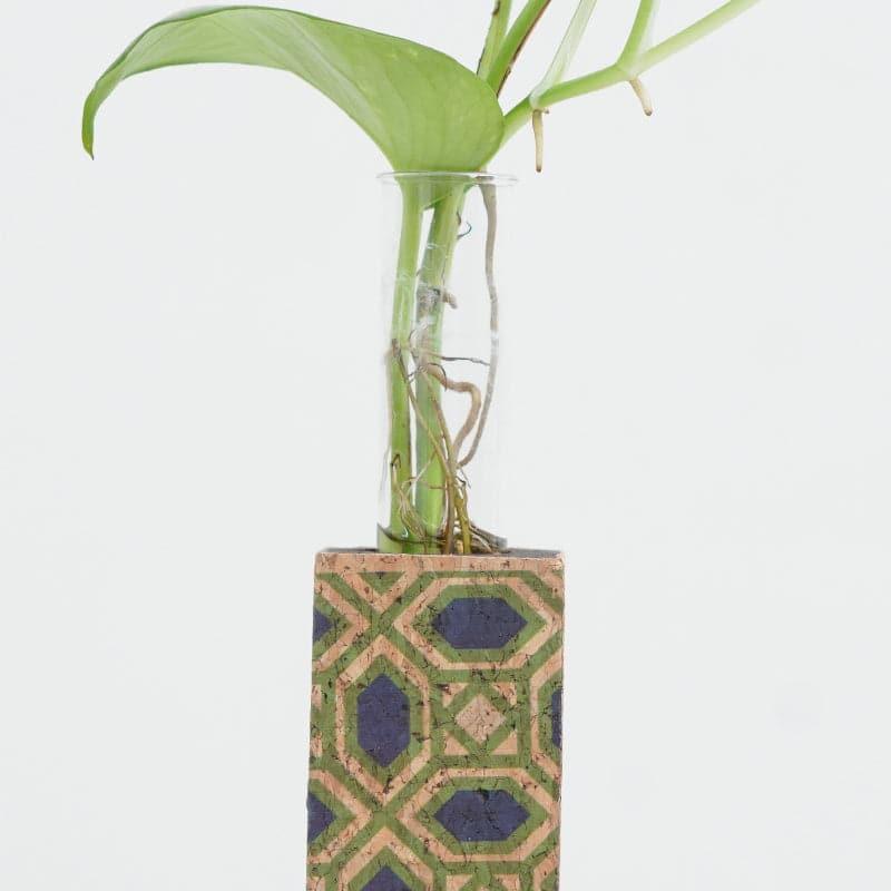 Buy Reema Cork Testube Planter Vase from Vaaree