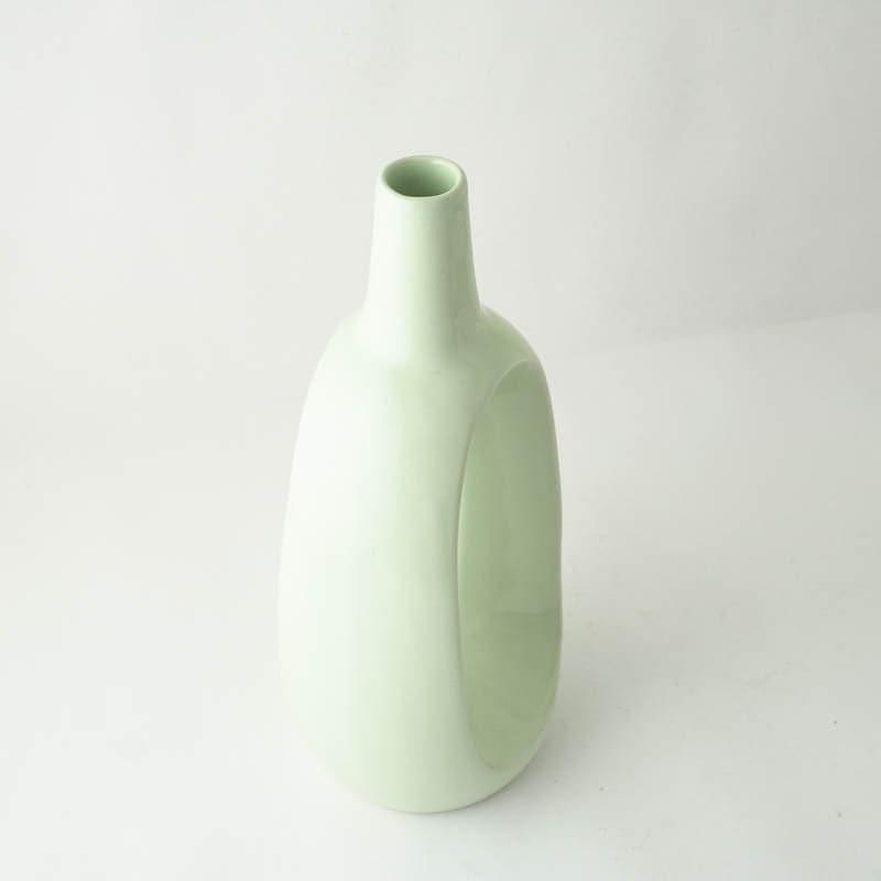 Buy Ring Vase - Green Vase from Vaaree