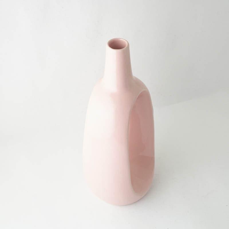 Vase - Ring Vase - Pink