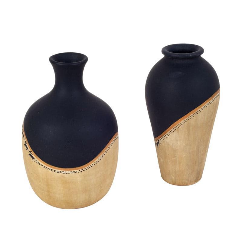 Vase - Round Aether Bloom Vase - Set Of Two