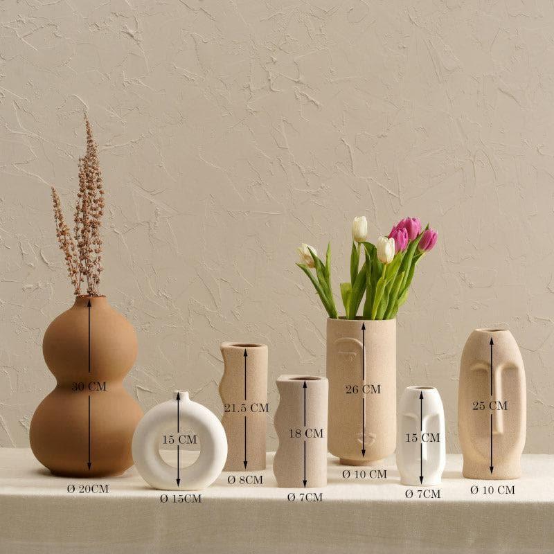 Buy Sand Dune Vase - Set Of Seven Vase from Vaaree