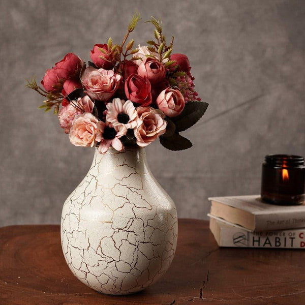 Buy Vase - Sedona Metal Vase - Small at Vaaree online