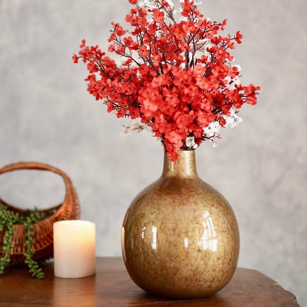Buy Vase - Sephona Metal Vase - Small at Vaaree online