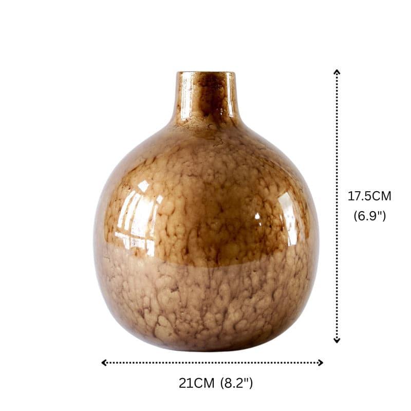 Buy Sephona Metal Vase - Large Vase from Vaaree