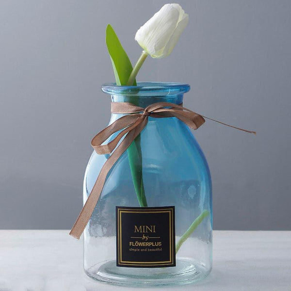 Buy Vase - Shaded Wine Glass Vase - Blue at Vaaree online