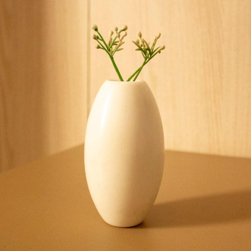 Buy Sherna Marble Vase Vase from Vaaree