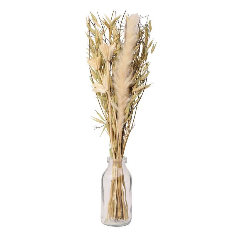 Buy Theola Vase With Dry Flowers - Bleach Floor Vase from Vaaree