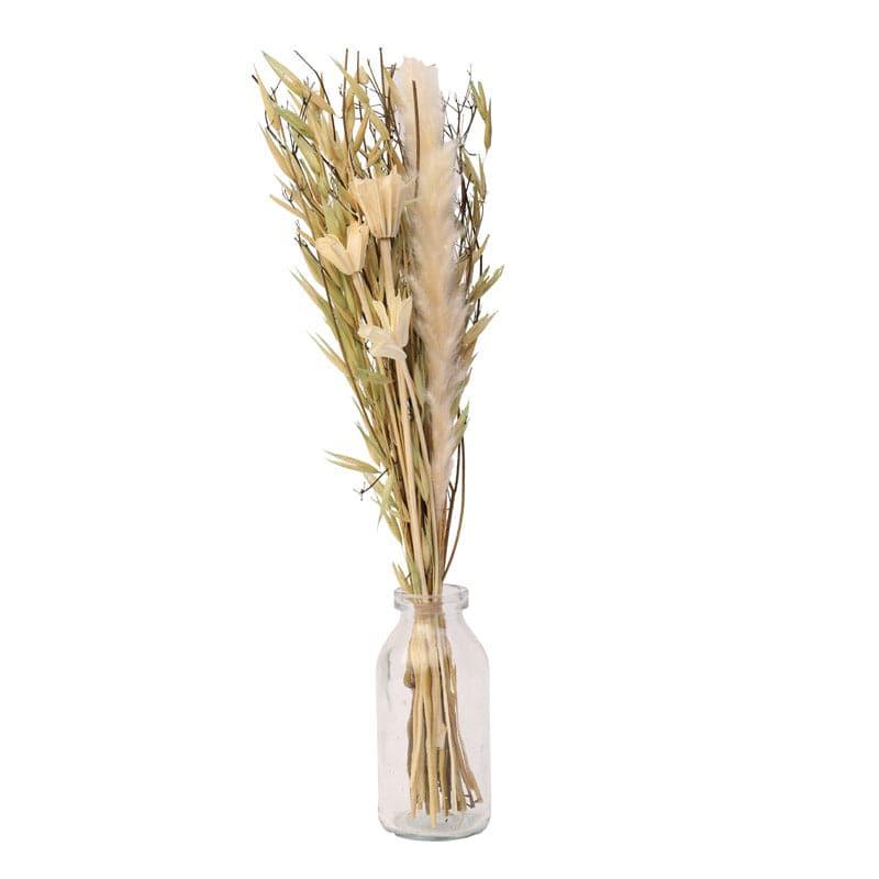 Buy Theola Vase With Dry Flowers - Bleach Floor Vase from Vaaree