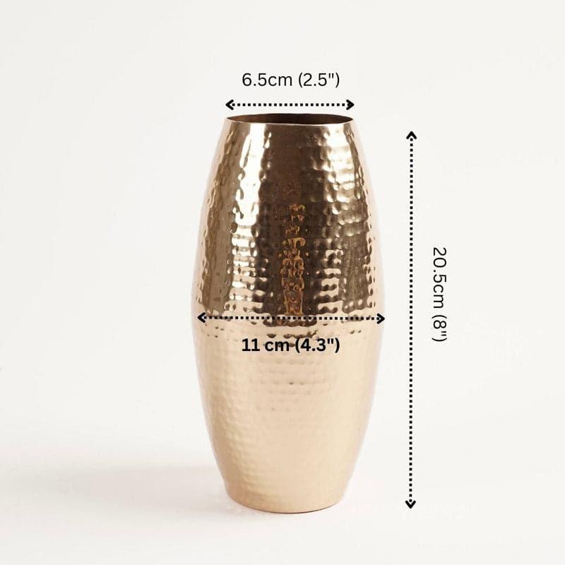 Buy Torale Metal Vase Vase from Vaaree