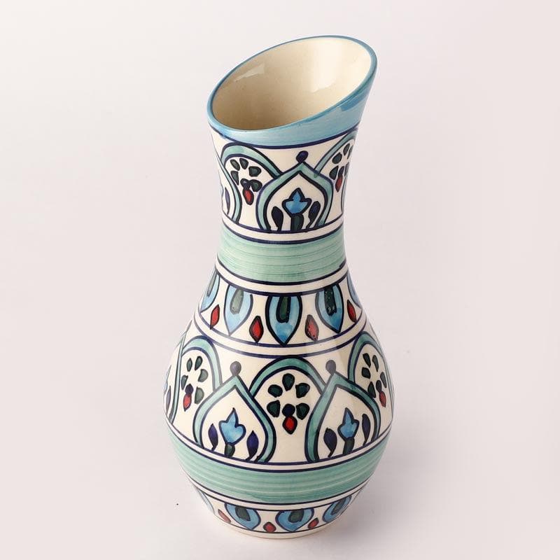 Buy Turkish Lanes Ceramic Vase Vase from Vaaree