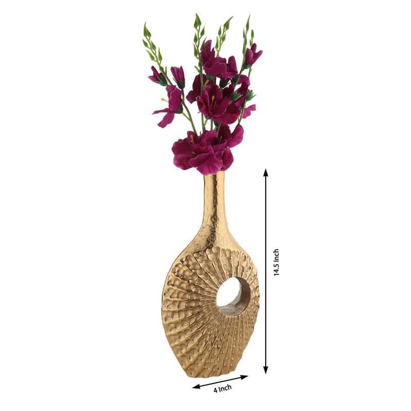 Buy Web Wrap Vase - Gold Vase from Vaaree