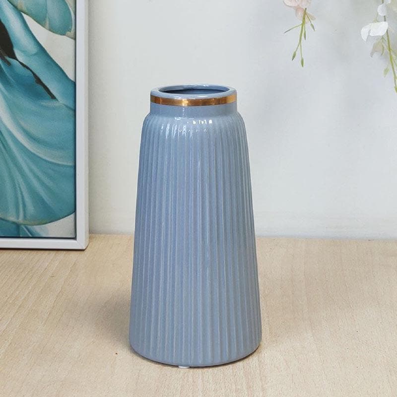 Buy Whimsi Vase - Grey Vase from Vaaree