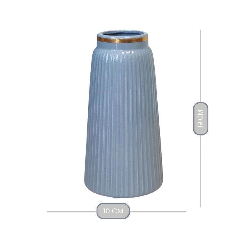 Buy Whimsi Vase - Grey Vase from Vaaree