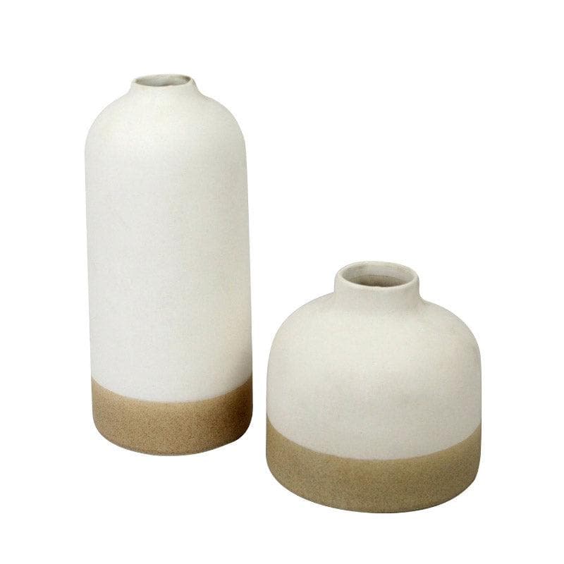 Buy Yosei Ceramic Vase - Set Of Two Vase from Vaaree