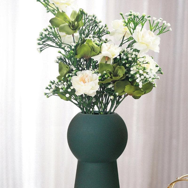 Buy Zircon Ceramic Vase - Green Vase from Vaaree