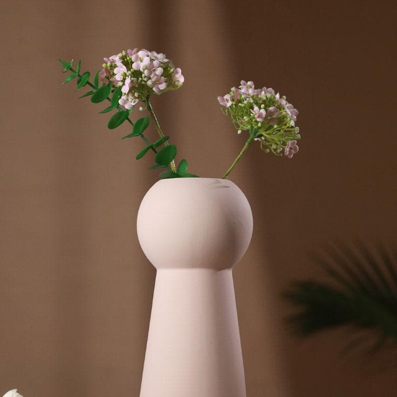 Buy Zircon Ceramic Vase - Pink Vase from Vaaree