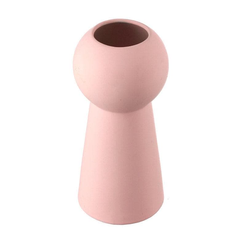 Buy Zircon Ceramic Vase - Pink Vase from Vaaree