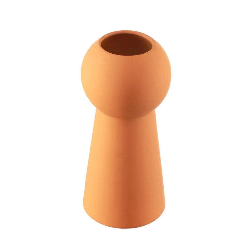 Buy Zircon Ceramic Vase - Rust Vase from Vaaree