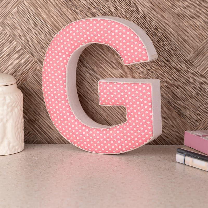 Buy Alphabet G Polka Wall Accent Wall Accents from Vaaree