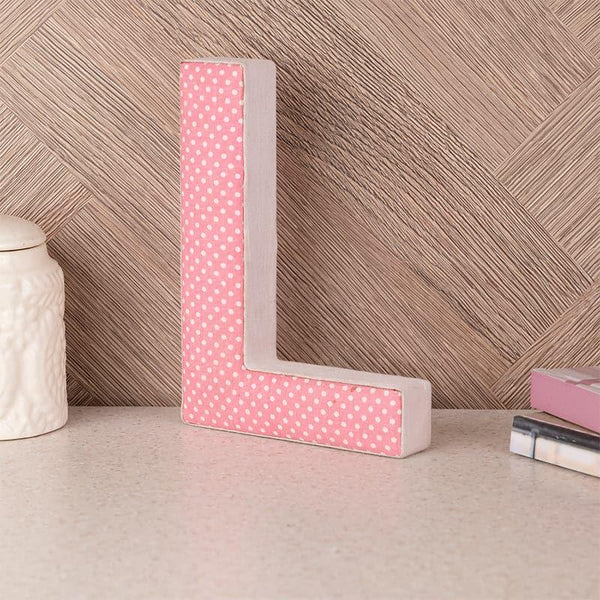 Wall Accents - Alphabet L Polka Wall Accent